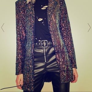 Sequin blazer